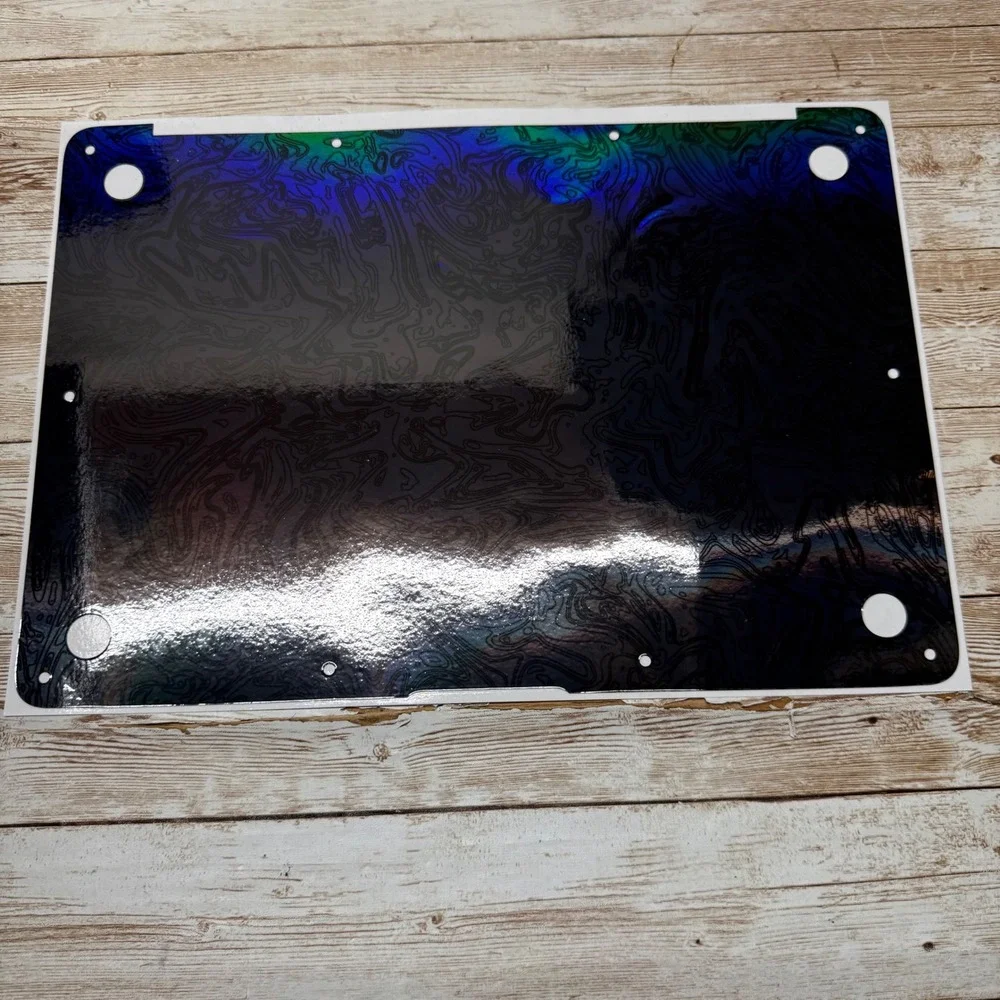 dbrand MacBook Air 13 2022- Present Skin Black Holographic 2 piece Vinyl Decal